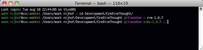 Fancy Terminal Command Prompt