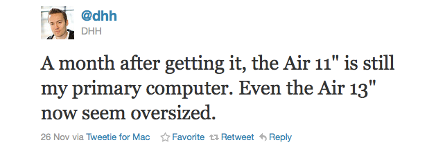 @dhh about his new macbook air